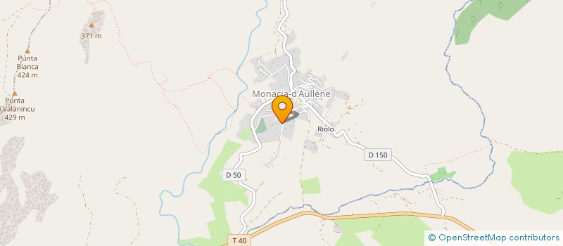 localisation de l'entreprise MONSIEUR NICOLAS BENEDETTI à MONACIA D'AULLENE