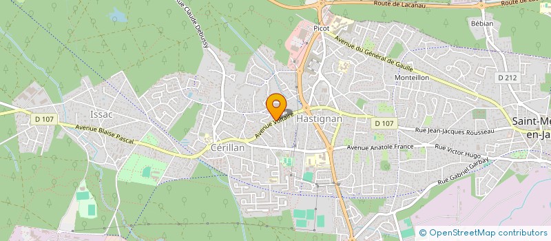 localisation de l'entreprise MONSIEUR NICOLAS BENEZ  SAINT-MEDARD-EN-JALLES