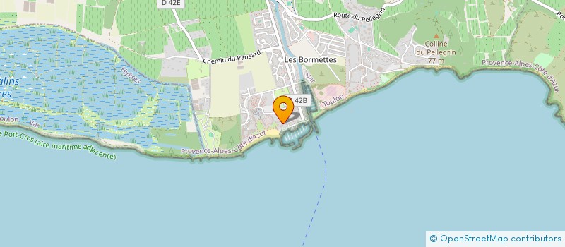 localisation de l'entreprise MONSIEUR NICOLAS BENINTENDI  LA LONDE-LES-MAURES