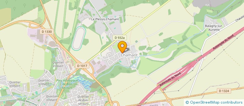 localisation de l'entreprise MONSIEUR NICOLAS BENMUSSA à CHAMANT