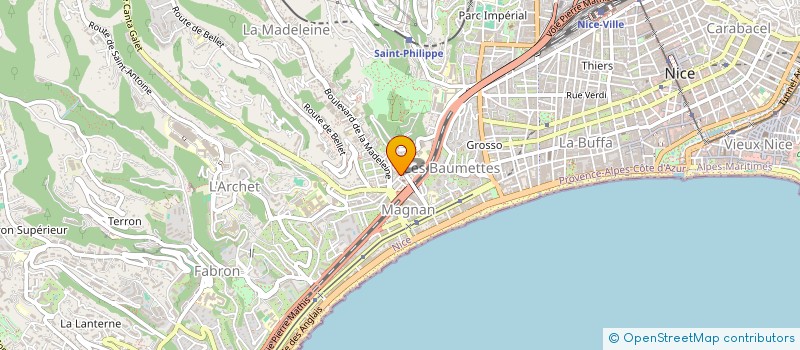 localisation de l'entreprise MONSIEUR NICOLAS BENOIST à NICE