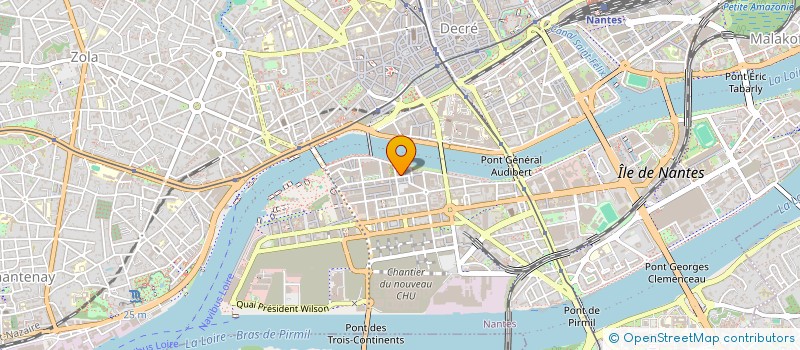 localisation de l'entreprise MONSIEUR NICOLAS BENOIST  NANTES