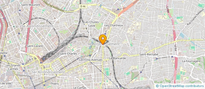 localisation de l'entreprise MONSIEUR NICOLAS BENOIT  MARSEILLE