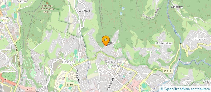 localisation de l'entreprise MONSIEUR NICOLAS BENZ à SAINT-ALBAN-LEYSSE