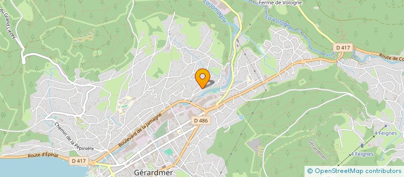 localisation de l'entreprise MONSIEUR NICOLAS BENZINA  BAN-SUR-MEURTHE-CLEFCY