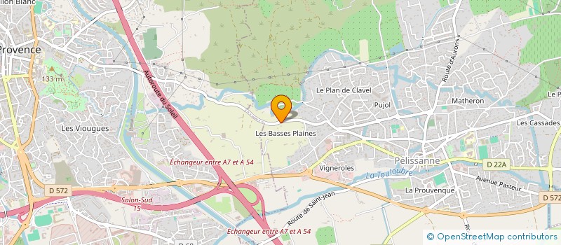 localisation de l'entreprise MONSIEUR NICOLAS BERARD à PELISSANNE