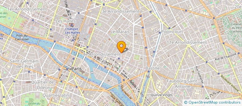 localisation de l'entreprise MONSIEUR NICOLAS BERCLAZ  PARIS