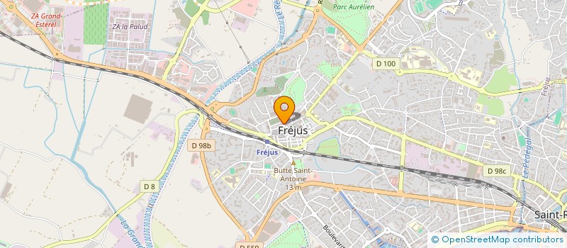 localisation de l'entreprise MONSIEUR NICOLAS BERCY  FREJUS