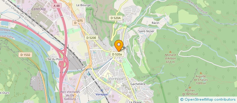 localisation de l'entreprise MONSIEUR NICOLAS BEREZOWSKI  VOREPPE