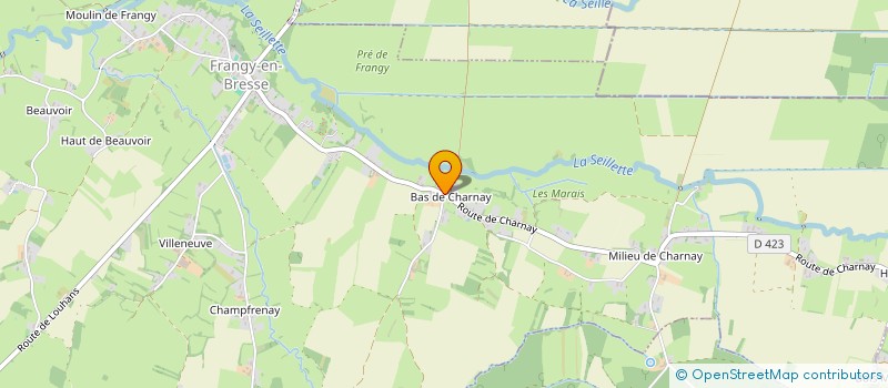 localisation de l'entreprise MONSIEUR NICOLAS BERGER  LE FAY