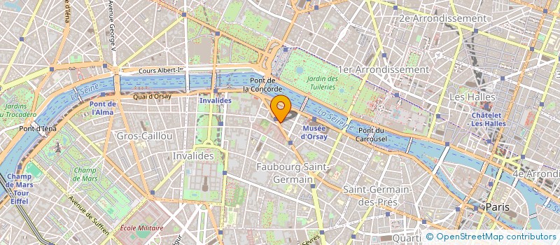 localisation de l'entreprise MONSIEUR NICOLAS BERGER DE LA VILLARDIERE  PARIS