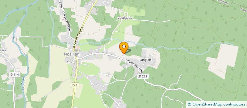 localisation de l'entreprise MONSIEUR NICOLAS BERGES  NOAILLAN