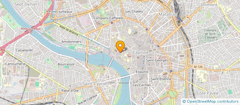 localisation de l'entreprise MONSIEUR NICOLAS BERIOT  TOULOUSE