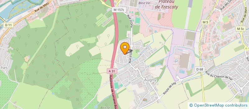 localisation de l'entreprise MONSIEUR NICOLAS BERKO  AUGNY