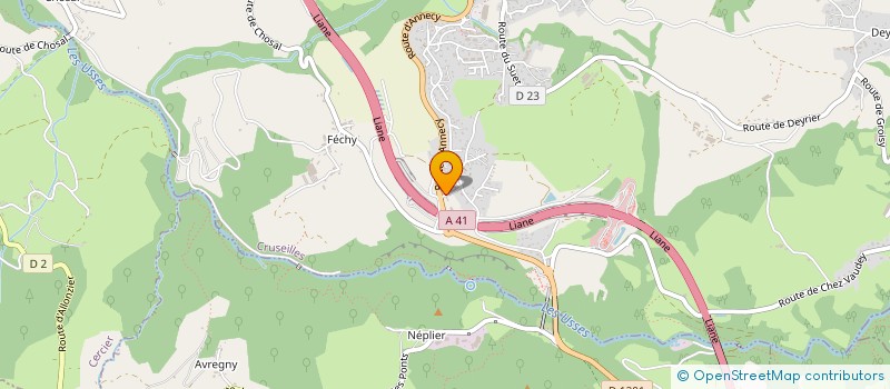 localisation de l'entreprise MONSIEUR NICOLAS BERLINCOURT  CRUSEILLES