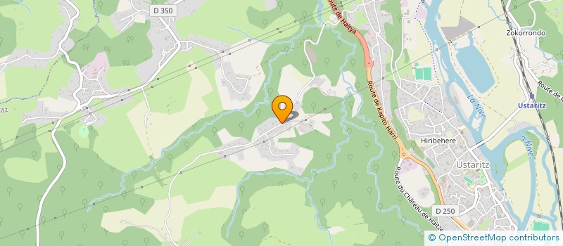 localisation de l'entreprise MONSIEUR NICOLAS BERLOT  USTARITZ