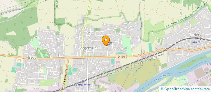 localisation de l'entreprise MONSIEUR NICOLAS BERMEJO à GARGENVILLE