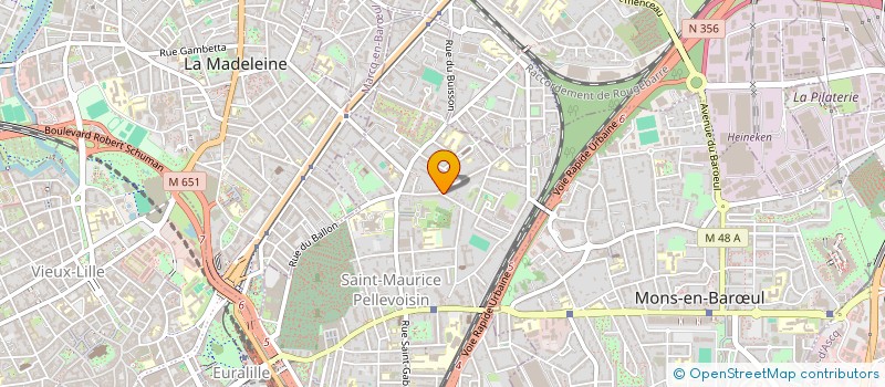 localisation de l'entreprise MONSIEUR NICOLAS BERNARD à LILLE