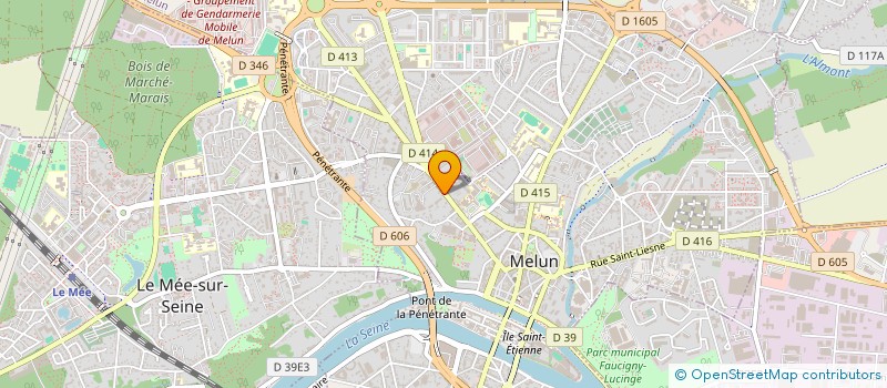 localisation de l'entreprise MONSIEUR NICOLAS BERNARD à MELUN