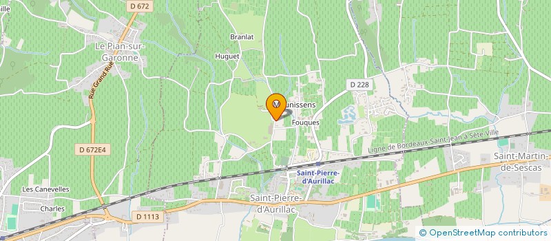 localisation de l'entreprise MONSIEUR NICOLAS BERNARD  SAINT PIERRE D'AURILLAC