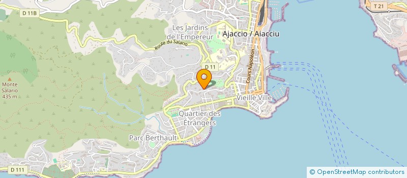 localisation de l'entreprise MONSIEUR NICOLAS BERNARD à AJACCIO