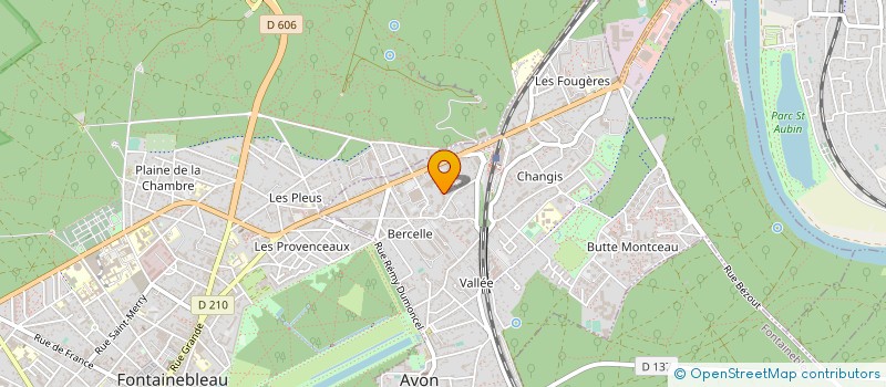 localisation de l'entreprise MONSIEUR NICOLAS BERNARD à AVON