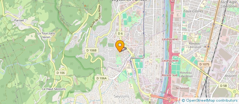 localisation de l'entreprise MONSIEUR NICOLAS BERNARD  SAMOENS