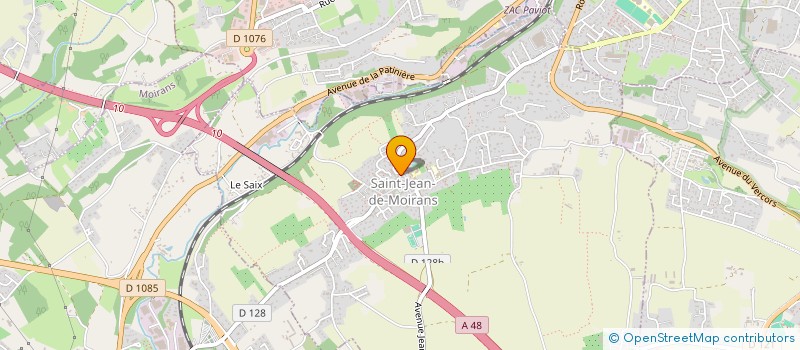 localisation de l'entreprise MONSIEUR NICOLAS BERNARD  SAINT-JEAN-DE-MOIRANS