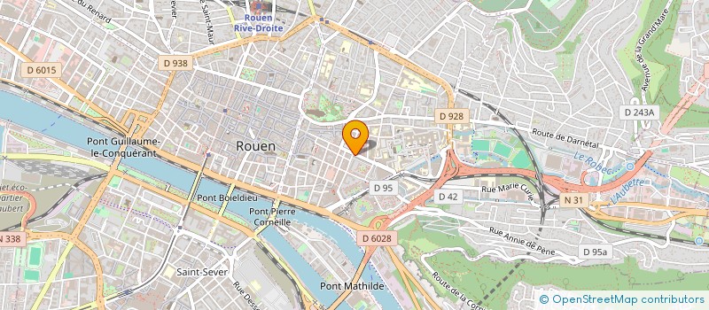 localisation de l'entreprise MONSIEUR NICOLAS BERNARD  ROUEN