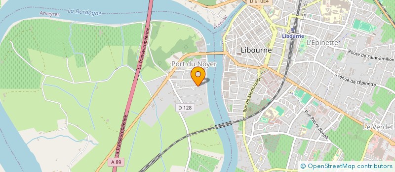 localisation de l'entreprise MONSIEUR NICOLAS BERNETEAU  ARVEYRES