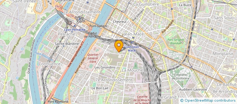 localisation de l'entreprise MONSIEUR NICOLAS BERNILLON  LYON