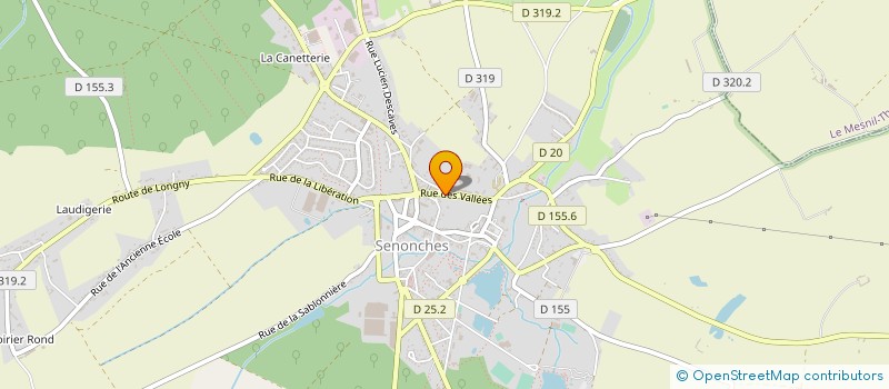 localisation de l'entreprise MONSIEUR NICOLAS BERROU à SENONCHES