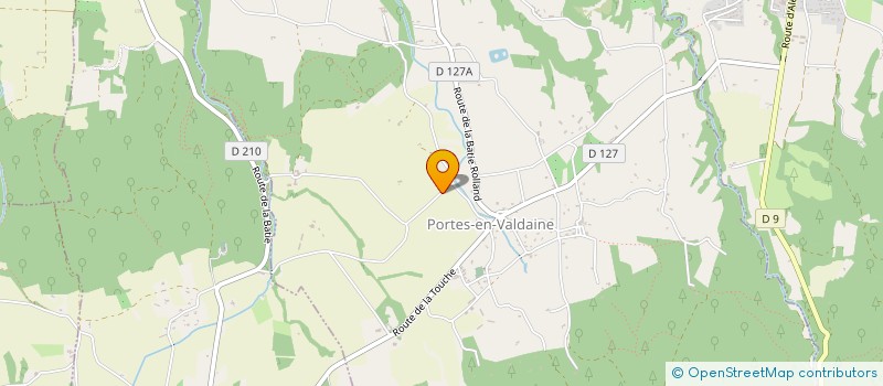 localisation de l'entreprise MONSIEUR NICOLAS BERT  PORTES-EN-VALDAINE