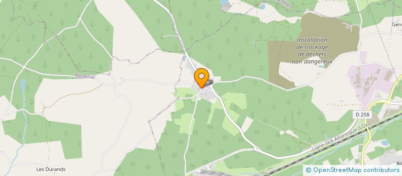 localisation de l'entreprise MONSIEUR NICOLAS BERTEAU  CLERAC