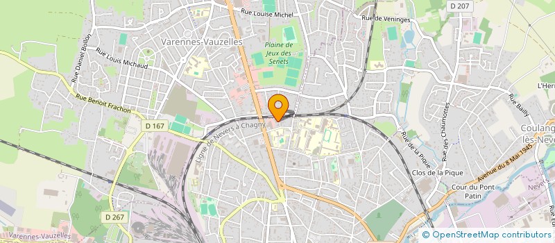 localisation de l'entreprise MONSIEUR NICOLAS BERTHIER à NEVERS