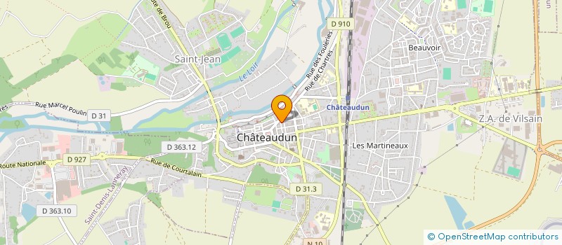 localisation de l'entreprise MONSIEUR NICOLAS BERTHUY à CHATEAUDUN