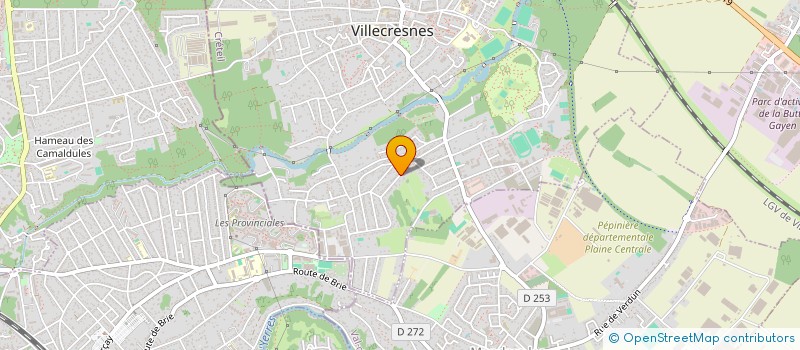 localisation de l'entreprise MONSIEUR NICOLAS BERTINA  VILLECRESNES