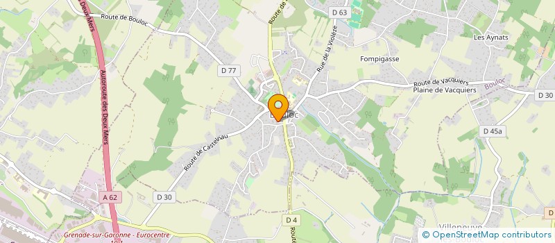 localisation de l'entreprise MONSIEUR NICOLAS BERTOLAS  BOULOC