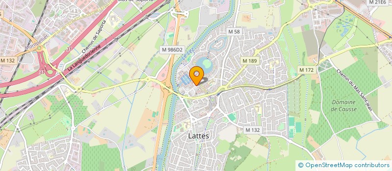 localisation de l'entreprise MONSIEUR NICOLAS BERTOLOTTI à LATTES