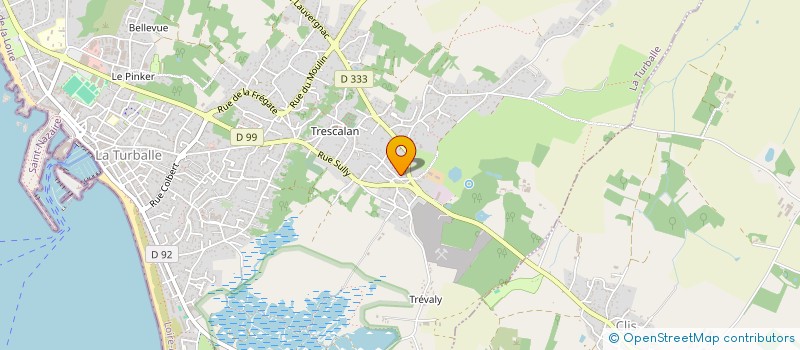 localisation de l'entreprise MONSIEUR NICOLAS BERTON  LA TURBALLE