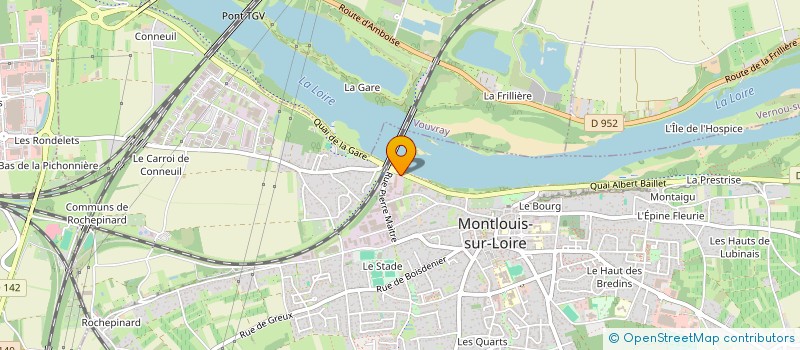 localisation de l'entreprise MONSIEUR NICOLAS BERTRAND  MONTLOUIS-SUR-LOIRE