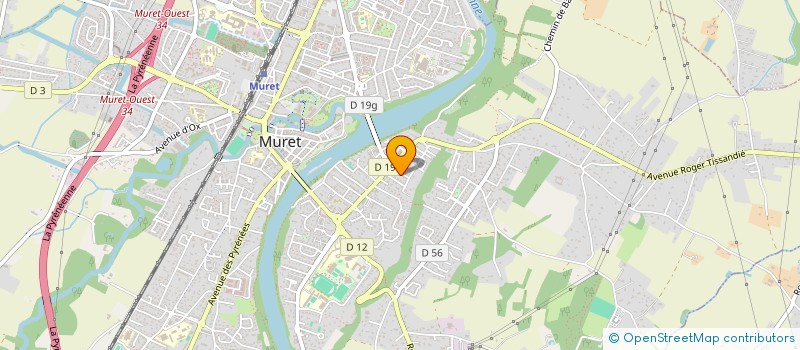 localisation de l'entreprise MONSIEUR NICOLAS BESSOU  MURET