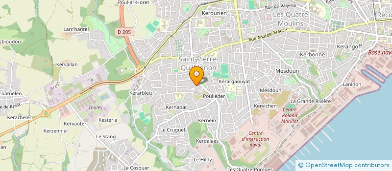 localisation de l'entreprise MONSIEUR NICOLAS BEYER à BREST