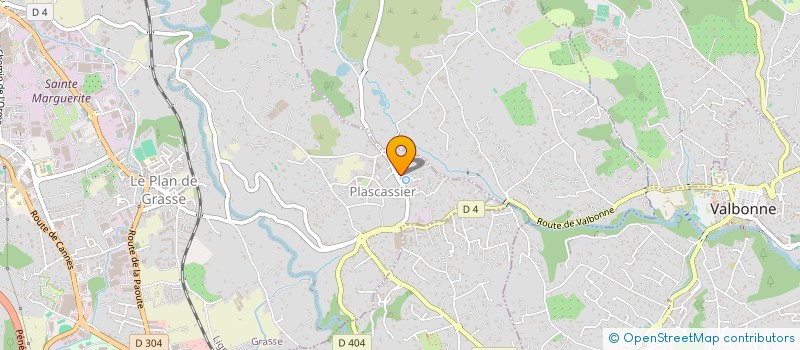 localisation de l'entreprise MONSIEUR NICOLAS BIANCO  GRASSE