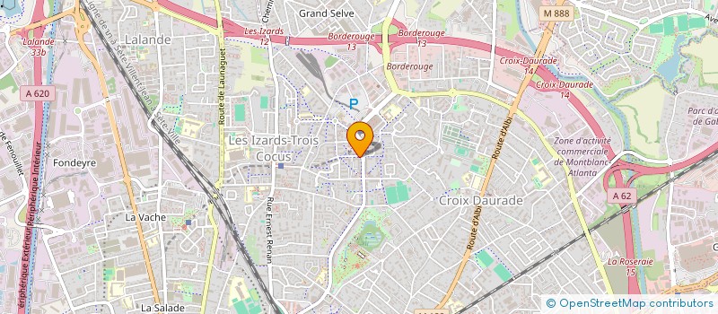 localisation de l'entreprise MONSIEUR NICOLAS BICHOT  TOULOUSE