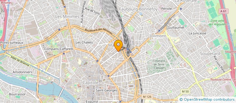 localisation de l'entreprise MONSIEUR NICOLAS BIENFAIT à TOULOUSE