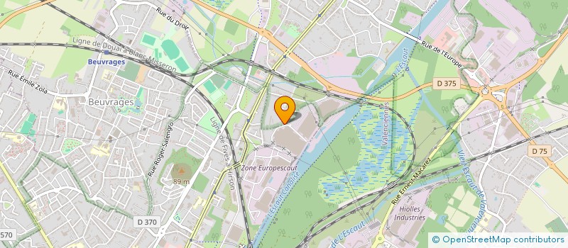 localisation de l'entreprise MONSIEUR NICOLAS BIGAILLON  BRUAY-SUR-L'ESCAUT