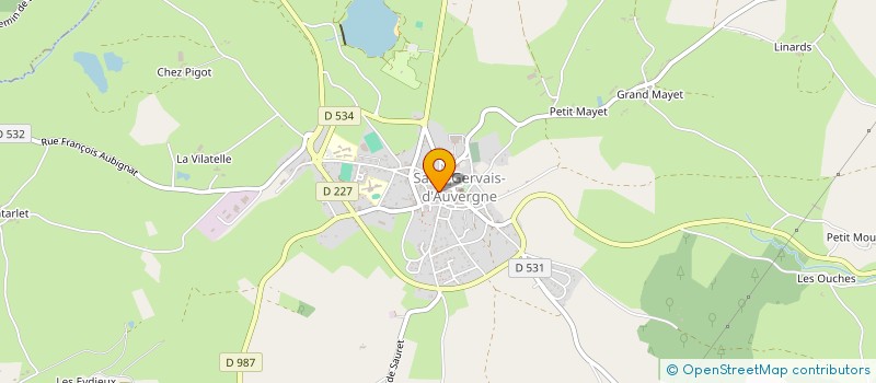 localisation de l'entreprise MONSIEUR NICOLAS BILDAN  GOUTTIERES