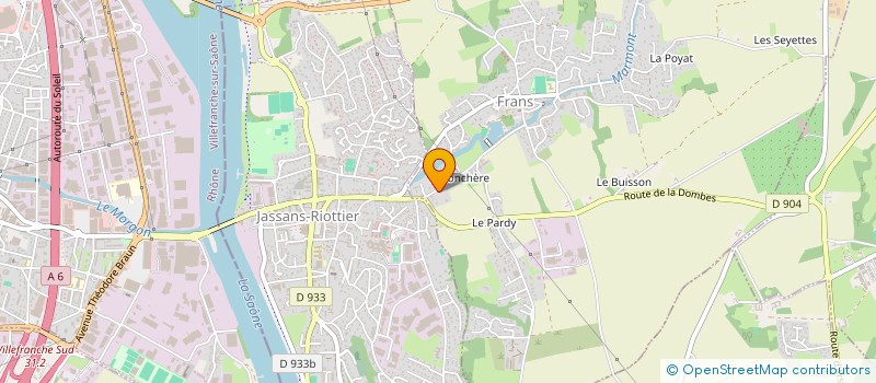 localisation de l'entreprise MONSIEUR NICOLAS BILLOTET à FRANS