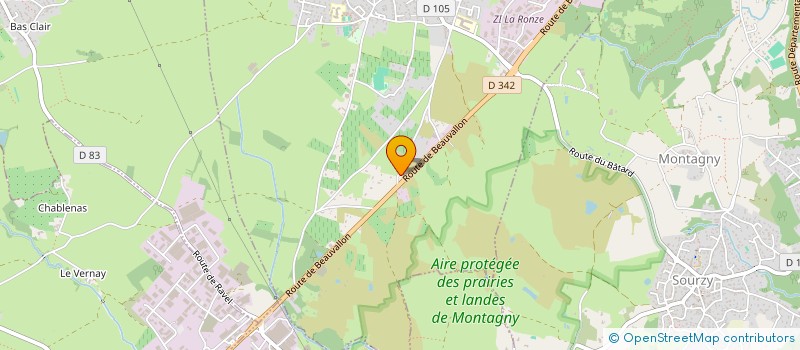 localisation de l'entreprise MONSIEUR NICOLAS BILLOTET  TALUYERS